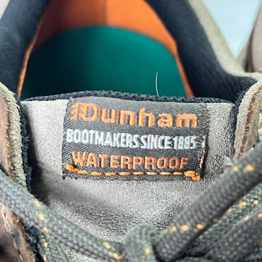 Dunham Shoes Mens 9.5 Oxfords Lexington Brown Leather Waterproof Hiking Shoes - Picture 11 of 12
